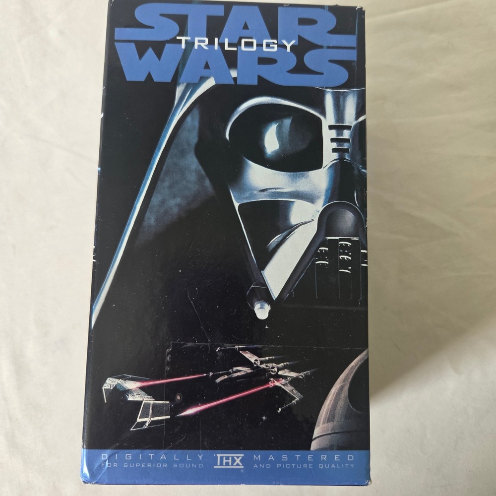 Star Wars Trilogy VHS Box Set 1995 THX Mastered Original Version 3-Tape Set